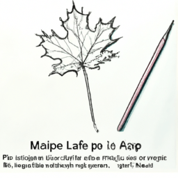 How To Draw A Maple-Leaf - A Step By Step Drawing Guide - Custom Paint By Numbers