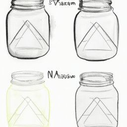 How To Draw A Mason-Jar - A Step By Step Drawing Guide - Custom Paint By Numbers