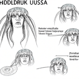 How To Draw A Medusa - A Step By Step Drawing Guide - Custom Paint By Numbers