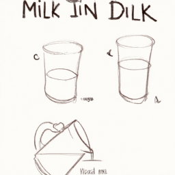 How To Draw A Milk - A Step By Step Drawing Guide - Custom Paint By Numbers