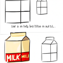 How To Draw A Milk-Carton - A Step By Step Drawing Guide - Custom Paint By Numbers