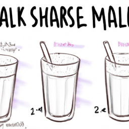 How To Draw A Milkshake - A Step By Step Drawing Guide - Custom Paint By Numbers