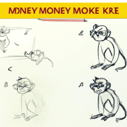 How To Draw A Monkey - A Step By Step Drawing Guide - Custom Paint By Numbers