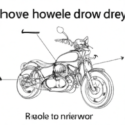 How To Draw A Motorcycle - A Step By Step Drawing Guide - Custom Paint By Numbers