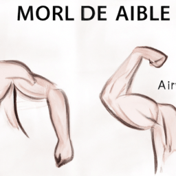 How To Draw A Muscular-Arm - A Step By Step Drawing Guide - Custom Paint By Numbers