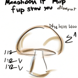 How To Draw A Mushroom - A Step By Step Drawing Guide - Custom Paint By Numbers