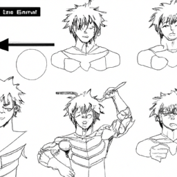 How To Draw A My-Hero-Academia - A Step By Step Drawing Guide - Custom Paint By Numbers