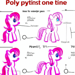 How To Draw A My-Little-Pony - A Step By Step Drawing Guide - Custom Paint By Numbers