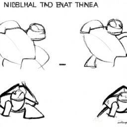 How To Draw A Ninja-Turtle - A Step By Step Drawing Guide - Custom Paint By Numbers