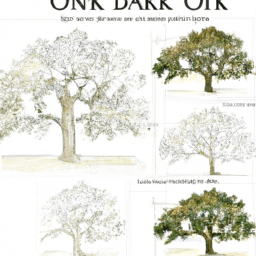 How To Draw A Oak-Tree - A Step By Step Drawing Guide - Custom Paint By Numbers