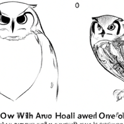 How To Draw A Owl - A Step By Step Drawing Guide - Custom Paint By Numbers