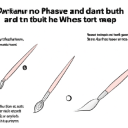 How To Draw A Paintbrush - A Step By Step Drawing Guide - Custom Paint By Numbers