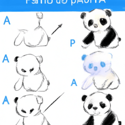 How To Draw A Panda - A Step By Step Drawing Guide – Custom Paint By ...