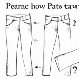 How To Draw A Pants - A Step By Step Drawing Guide – Custom Paint By ...