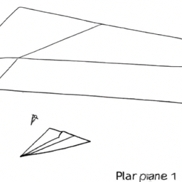 How To Draw A Paper-Airplane - A Step By Step Drawing Guide - Custom Paint By Numbers