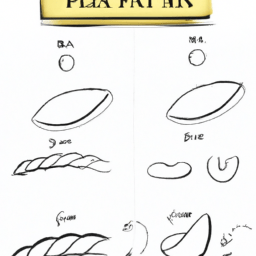 How To Draw A Pasta - A Step By Step Drawing Guide - Custom Paint By Numbers