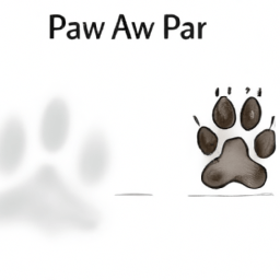 How To Draw A Paw-Print - A Step By Step Drawing Guide - Custom Paint By Numbers