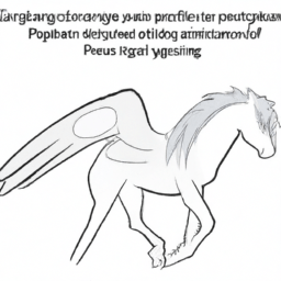 How To Draw A Pegasus - A Step By Step Drawing Guide - Custom Paint By Numbers