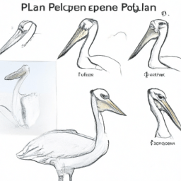 How To Draw A Pelican - A Step By Step Drawing Guide - Custom Paint By Numbers