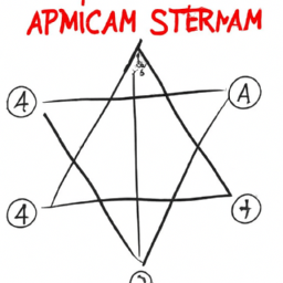 How To Draw A Pentagram - A Step By Step Drawing Guide - Custom Paint By Numbers