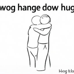 How To Draw A People-Hugging - A Step By Step Drawing Guide - Custom Paint By Numbers