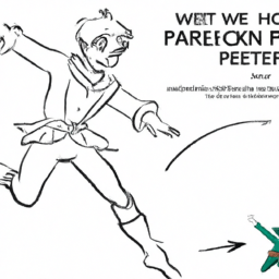 How To Draw A Peter-Pan - A Step By Step Drawing Guide - Custom Paint By Numbers