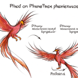 How To Draw A Phoenix - A Step By Step Drawing Guide - Custom Paint By Numbers