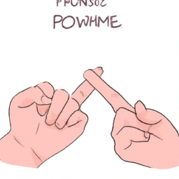 How To Draw A Pinky-Promise - A Step By Step Drawing Guide - Custom Paint By Numbers