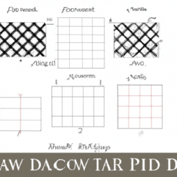 How To Draw A Plaid - A Step By Step Drawing Guide - Custom Paint By Numbers