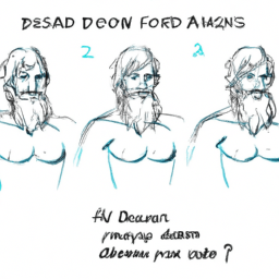 How To Draw A Poseidon - A Step By Step Drawing Guide - Custom Paint By Numbers