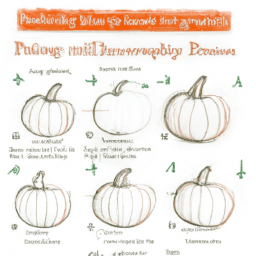 How To Draw A Pumpkin - A Step By Step Drawing Guide - Custom Paint By Numbers