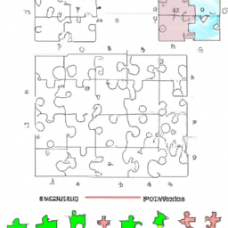 How To Draw A Puzzle-Pieces - A Step By Step Drawing Guide - Custom Paint By Numbers