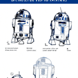 How To Draw A R2D2 - A Step By Step Drawing Guide - Custom Paint By Numbers