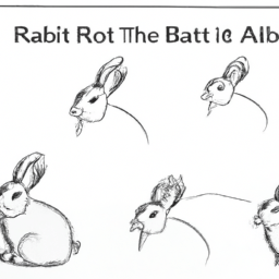 How To Draw A Rabbit - A Step By Step Drawing Guide - Custom Paint By Numbers