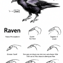 How To Draw A Raven - A Step By Step Drawing Guide - Custom Paint By Numbers