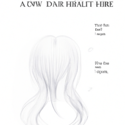 How To Draw A Realistic-Hair - A Step By Step Drawing Guide – Custom ...