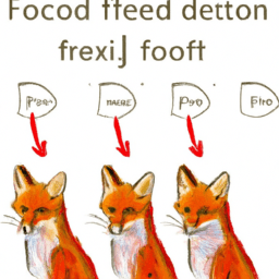 How To Draw A Red-Fox - A Step By Step Drawing Guide - Custom Paint By Numbers