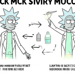 How To Draw A Rick-And-Morty - A Step By Step Drawing Guide - Custom Paint By Numbers