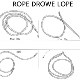 How To Draw A Rope - A Step By Step Drawing Guide - Custom Paint By Numbers