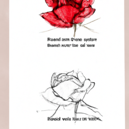 How To Draw A Rose - A Step By Step Drawing Guide – Custom Paint By Numbers