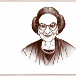 How To Draw A Ruth-Bader-Ginsburg - A Step By Step Drawing Guide - Custom Paint By Numbers