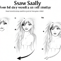 How To Draw A Sally - A Step By Step Drawing Guide - Custom Paint By Numbers