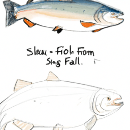 How To Draw A Salmon - A Step By Step Drawing Guide – Custom Paint By ...