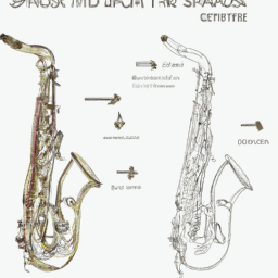 Saxis Drawing How To Draw A Saxophone - A Step By Step Drawing Guide – Custom Paint ...