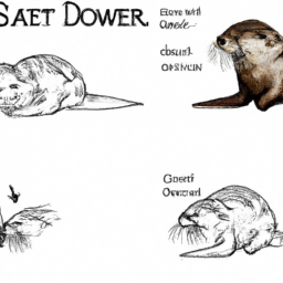 How To Draw A Sea-Otter - A Step By Step Drawing Guide - Custom Paint By Numbers