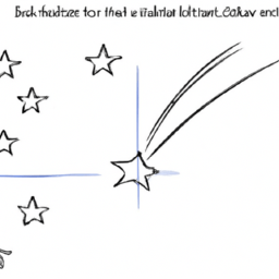 How To Draw A Shooting-Star - A Step By Step Drawing Guide - Custom Paint By Numbers