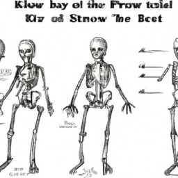 How To Draw A Skeleton - A Step By Step Drawing Guide - Custom Paint By Numbers