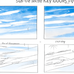 How To Draw A Sky - A Step By Step Drawing Guide - Custom Paint By Numbers