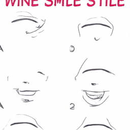 How To Draw A Smile - A Step By Step Drawing Guide - Custom Paint By Numbers