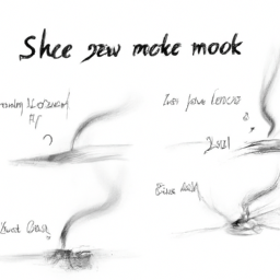 How To Draw A Smoke - A Step By Step Drawing Guide - Custom Paint By Numbers